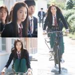 ‘피노키오’ 박신혜, 자전거 탄 체육복 소녀!