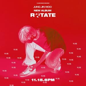컴백! 정진우, 데뷔 2년 만에 첫 번째 정규 앨범 'ROTATE' 11월 15일 발매