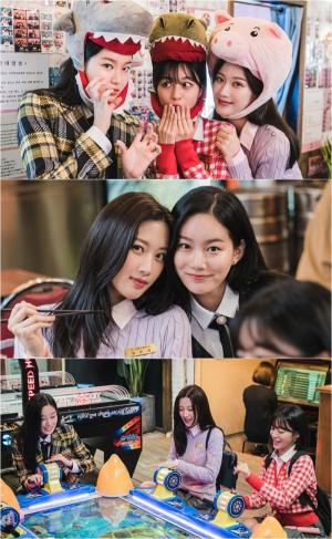 tvN ‘여신강림’ 문가영-박유나-강민아, 예쁜 애 옆에 예쁜 애! ‘새봄걸즈’ 결성!
