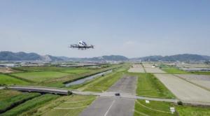 중국의 ‘에어 택시’ EH216 자율비행 항공기, 일본에서 처녀비행 완료