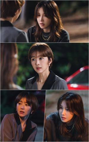 tvN '판도라 : 조작된 낙원' “언니한테 무슨 일이 생긴 건지 알아야겠어” 이지아X장희진, 늦은 밤 미스터리 ‘충격 사고’