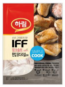 하림, 신제품 ‘IFF 핑크솔트 한입 닭다리살’ 출시