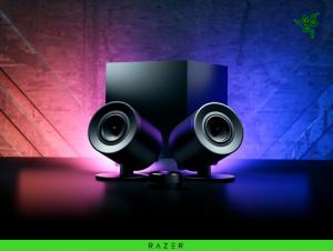 레이저, 강력한 사운드 시스템을 탑재한 게이밍 스피커 ‘놈모 V2 시리즈’ 출시