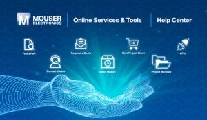 마우저 일렉트로닉스, 간편히 사용하는 온라인 서비스 및 도구 페이지·도움말 센터 제공