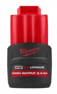 밀워키, 한층 더 강력해진 프리미엄 배터리 M12 HIGH OUTPUT 2.5Ah 출시